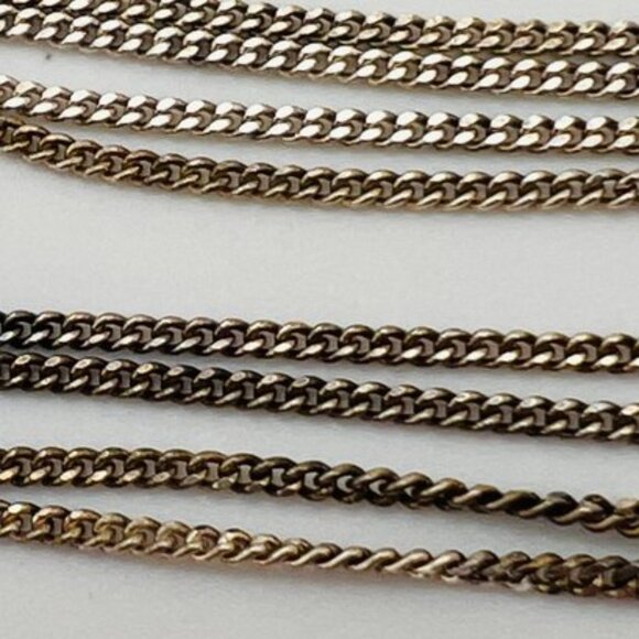 Vintage Seattle Girls Athletic League Medal 12K Gold Filled Sterling Chain Charm - Picture 7 of 11